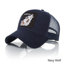 Load image into Gallery viewer, Fashion Animals Embroidery Baseball Caps