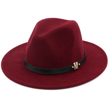 Load image into Gallery viewer, Classic Fedora Fall Winter Warm Hats