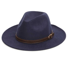 Load image into Gallery viewer, Wool Shallow Men's Fashion Hats 60 cm