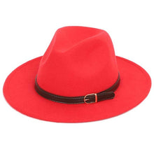 Load image into Gallery viewer, Wool Shallow Men's Fashion Hats 60 cm