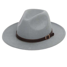 Load image into Gallery viewer, Wool Shallow Men's Fashion Hats 60 cm