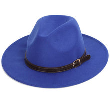 Load image into Gallery viewer, Wool Shallow Men's Fashion Hats 60 cm