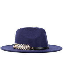 Load image into Gallery viewer, Classic Fedora Autumn and Winter Hat