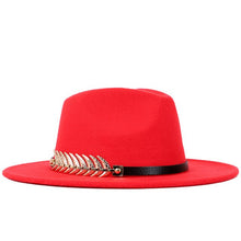 Load image into Gallery viewer, Classic Fedora Autumn and Winter Hat