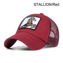 Load image into Gallery viewer, Fashion Animals Embroidery Baseball Caps
